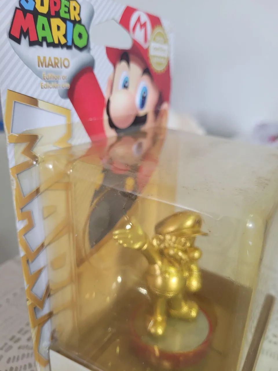 Amiibo gold mario lacrado - Foto 2