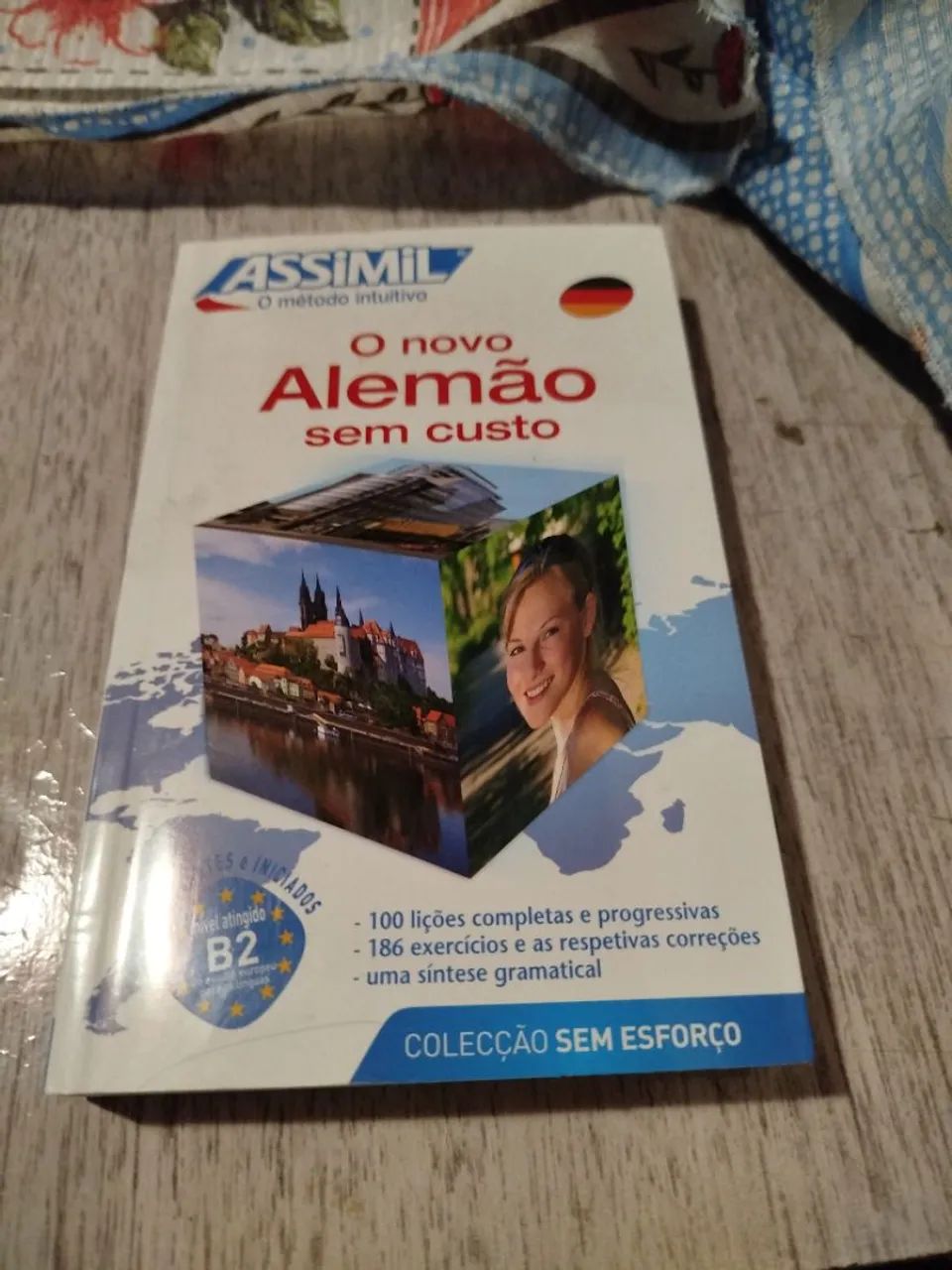 Curso raro Alemão método Assimil com áudio.