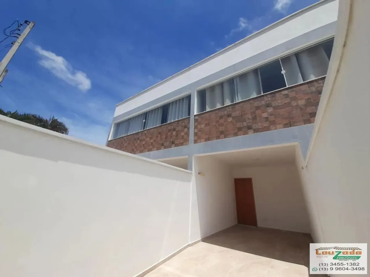 Casa para Locação em Peruíbe, Jardim Ribamar, 2 dormitórios, 1 suíte, 1 banheiro, 2 vagas