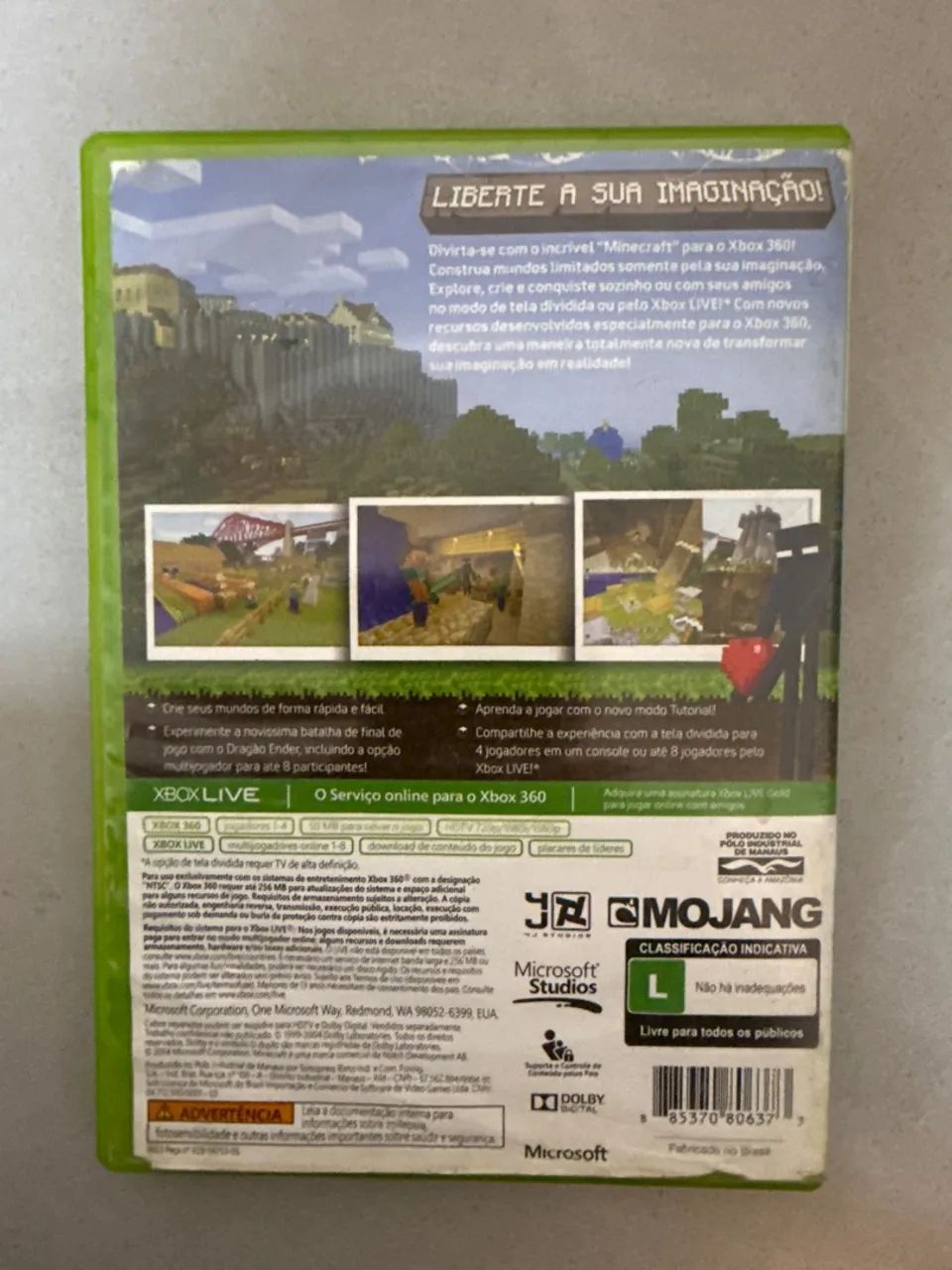 Minecraft Xbox 360 Original - Foto 2