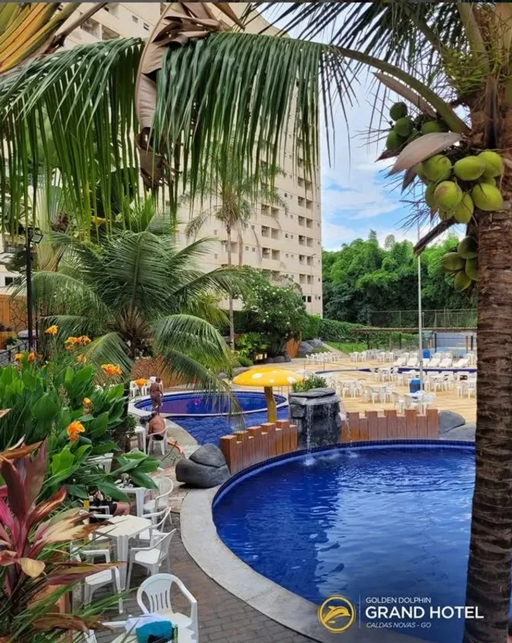 Caldas Novas- Go GOLDEN DOLPHIN GRAND HOTEL (suítes)