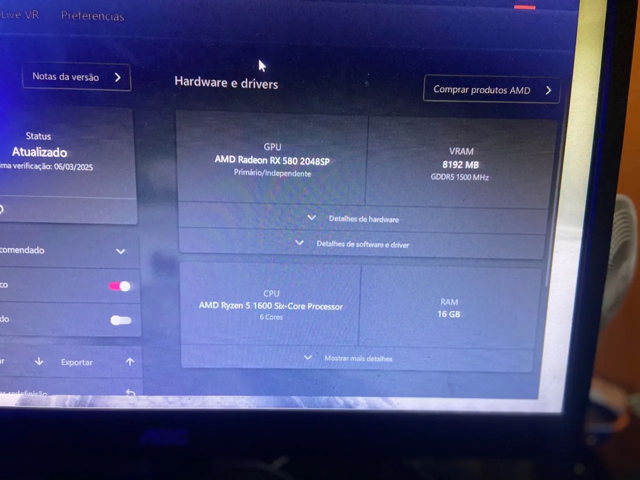 PC Gamer RGB com Gabinete de Vidro Temperado - Foto 4