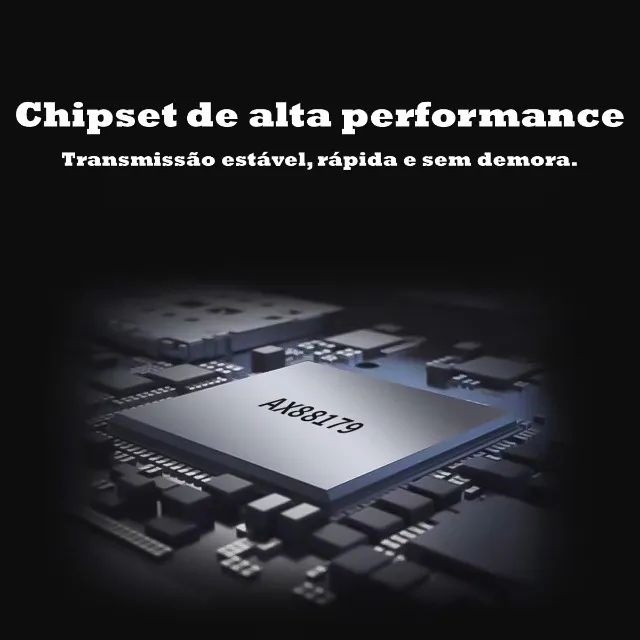 Adaptador Usb rj45 Ethernet Notebook 3.0 10/100 Pc - Foto 4