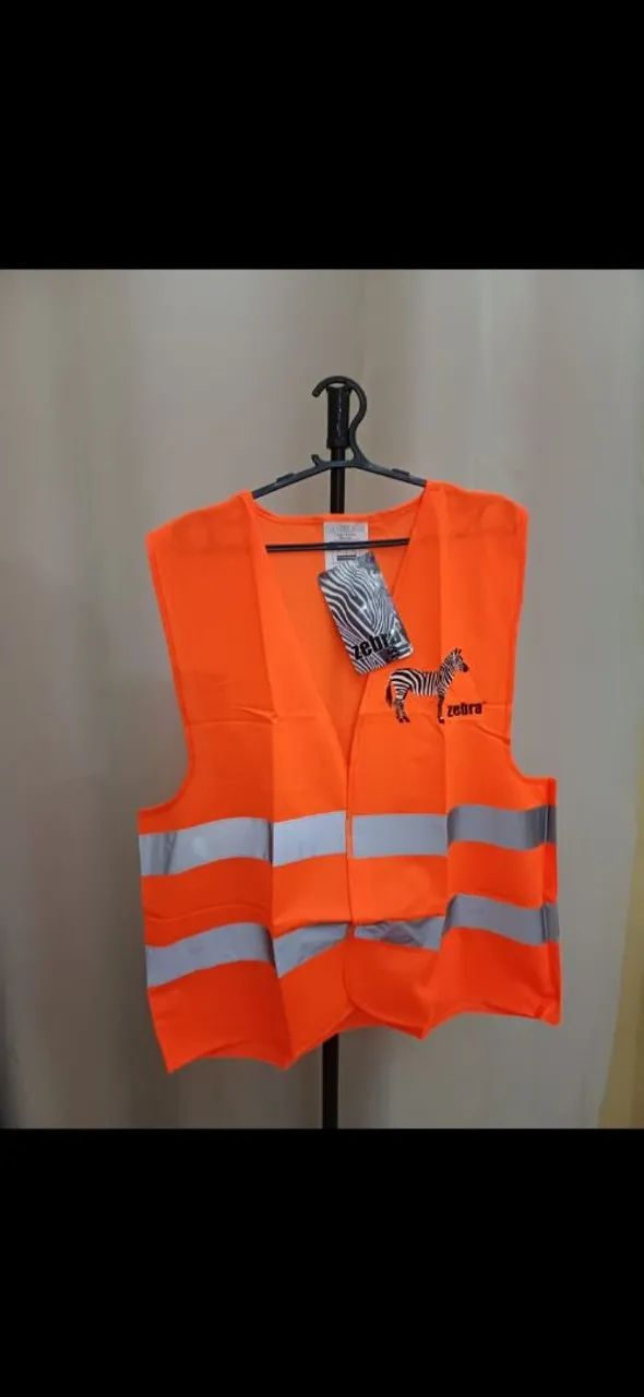 Colete refletor fluorescente tamanho 46-48 64308976400642120