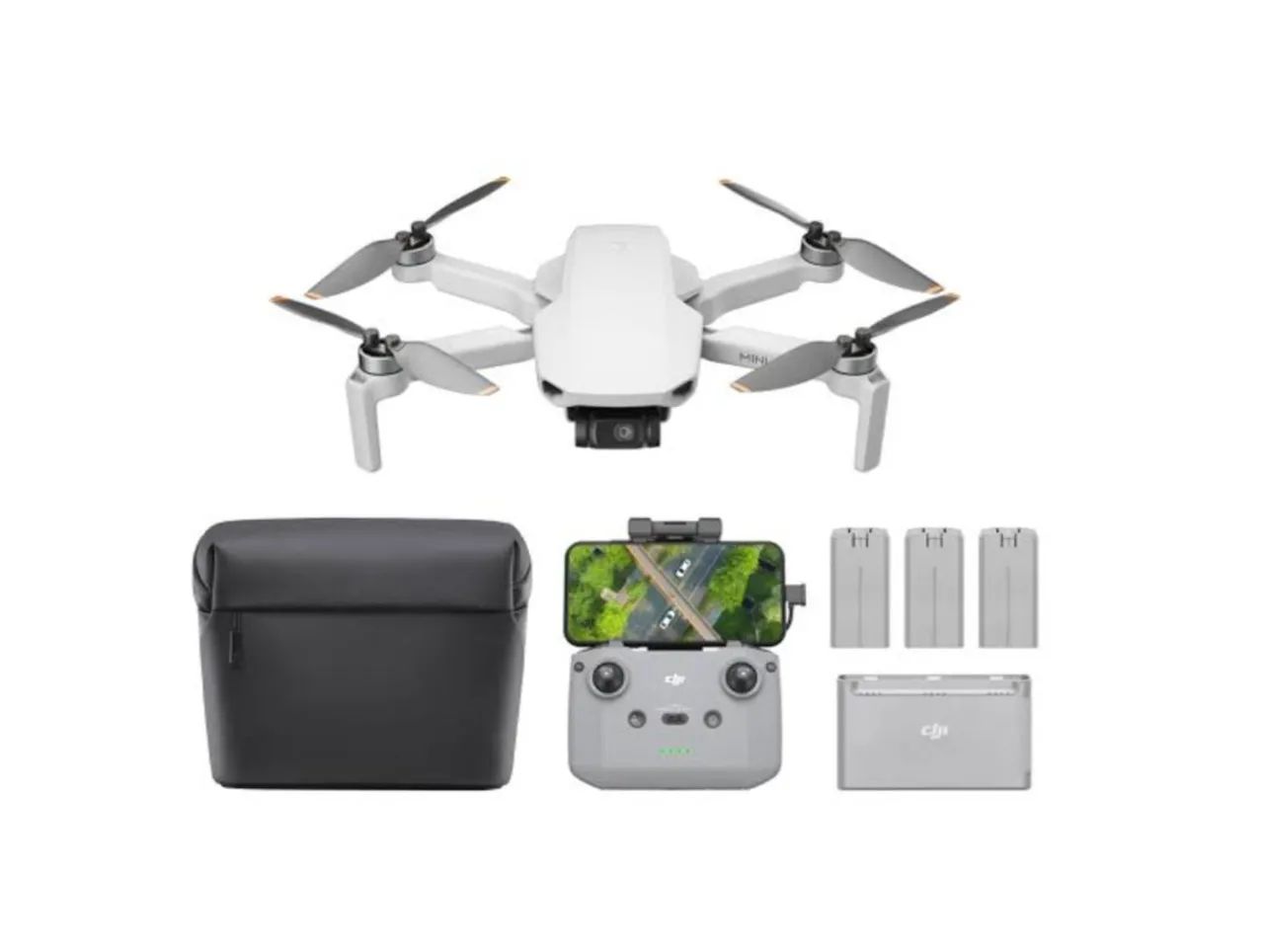 Drone DJI Mini 4k Fly More Combo - Novo! (LACRADO)