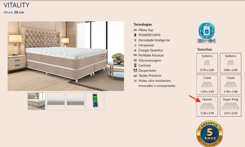 Colchões Terapêuticos Haiflex - MASSAGEADOR - Foto 5