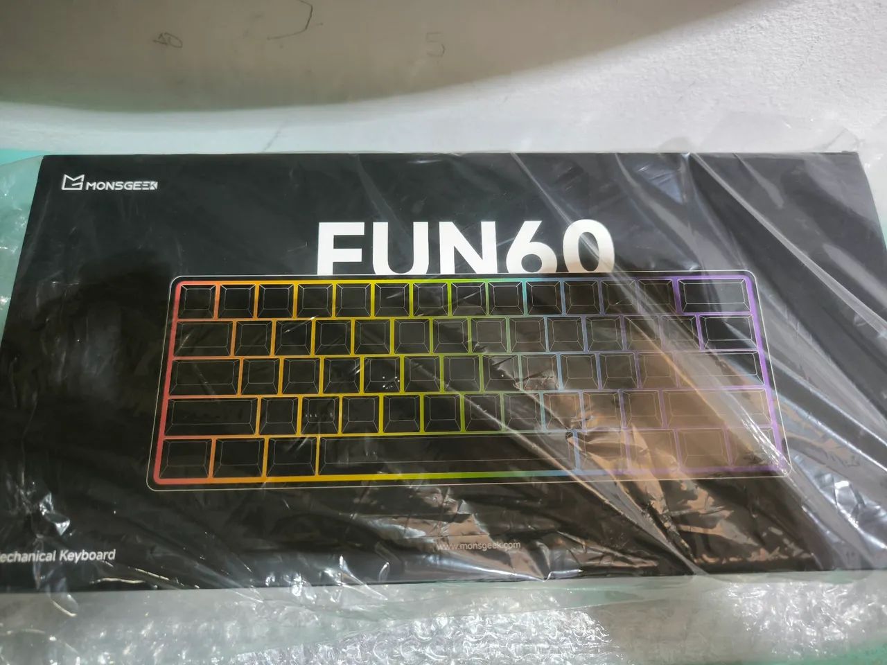Teclado Magnético Akko Monsgeek FUN60 Ultra Case Alumínio - Novo