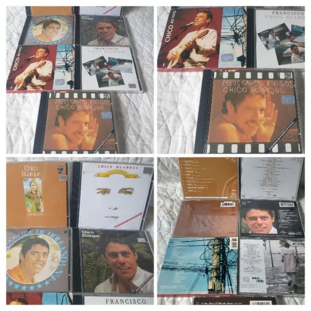 07 Cd's Chico Buarque (usados)