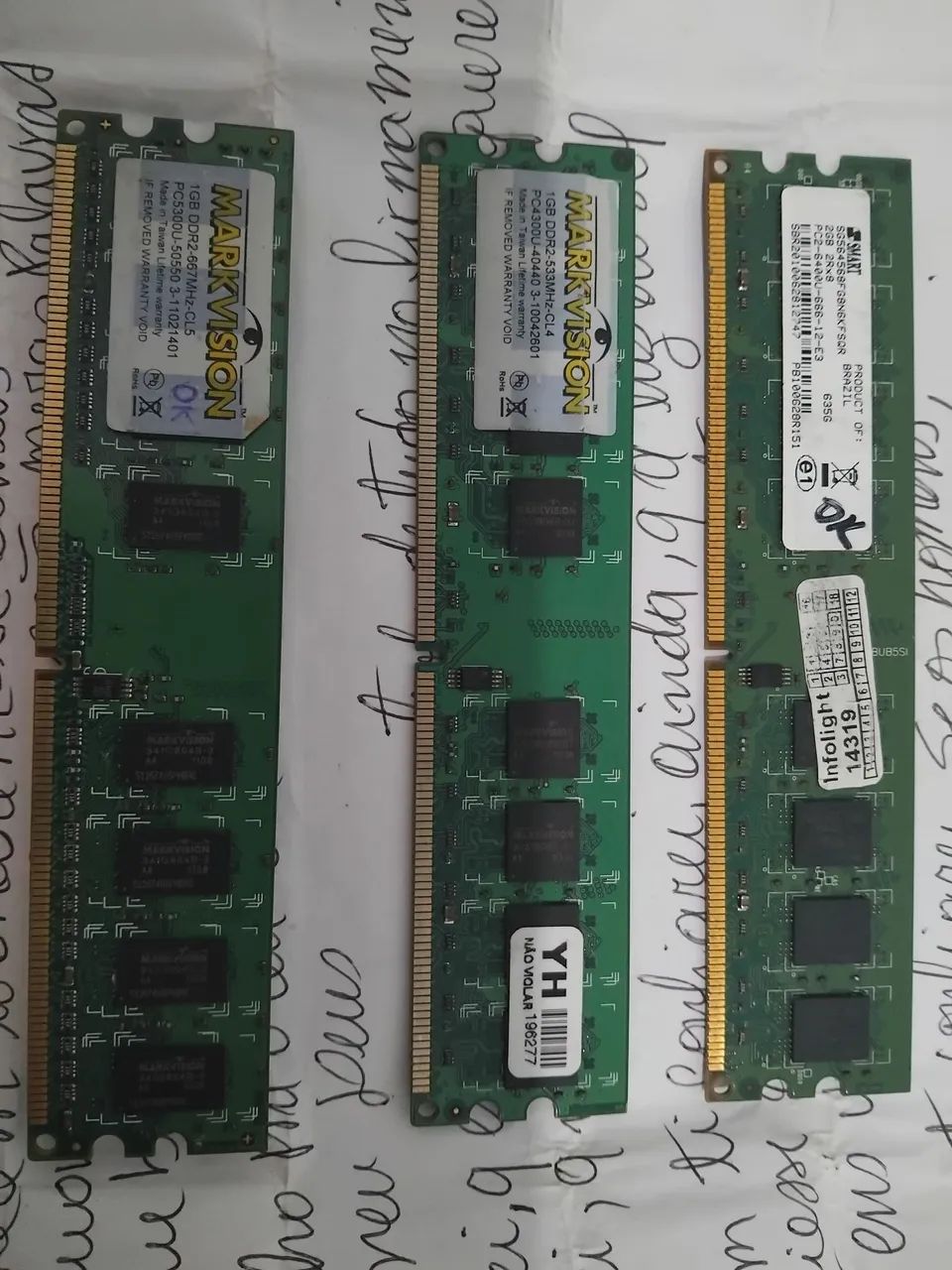 Memória Kingston 2GB DDR2 - Foto 2