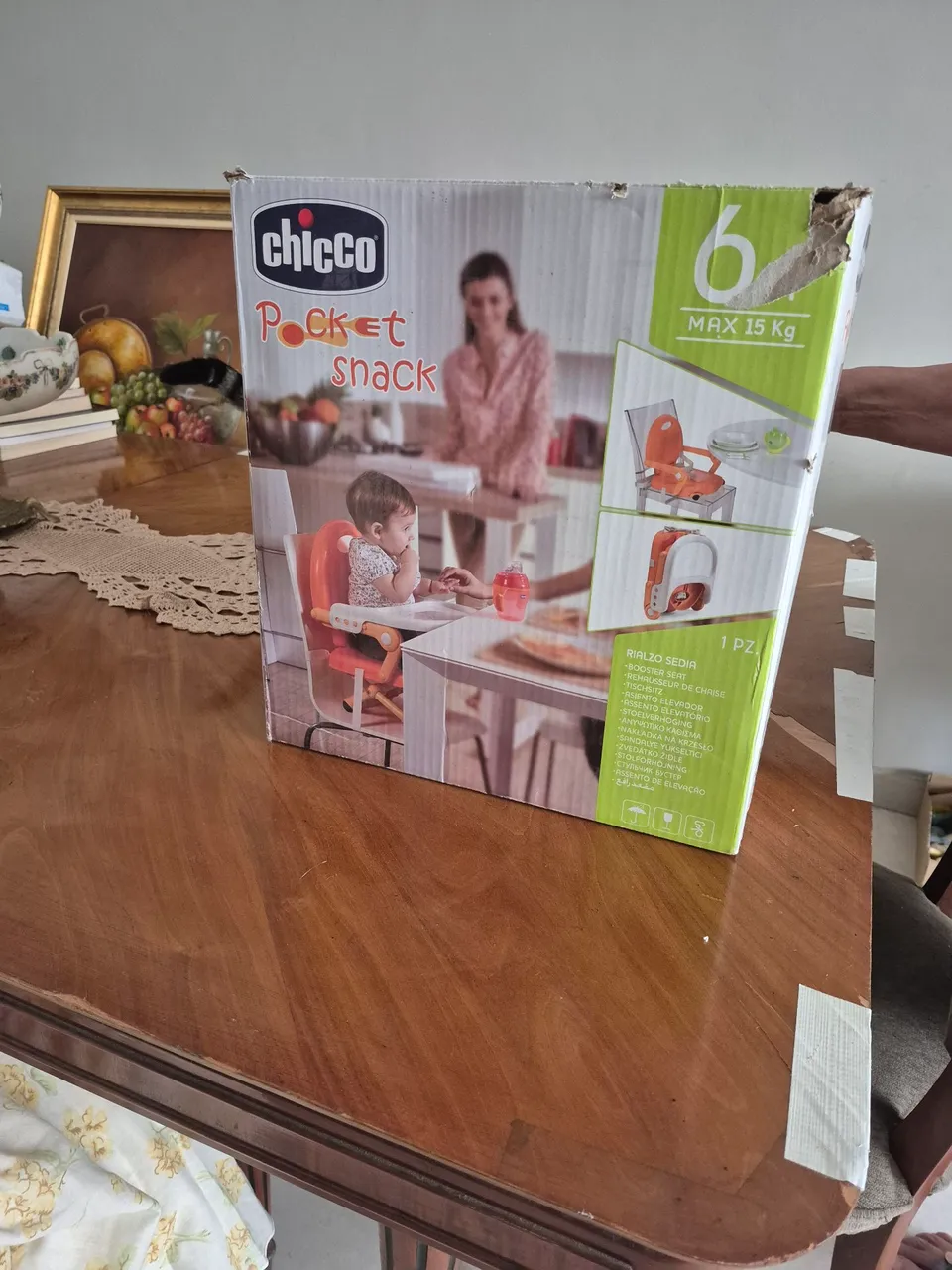 Cadeira de Alimentação Chicco Pocket Snack