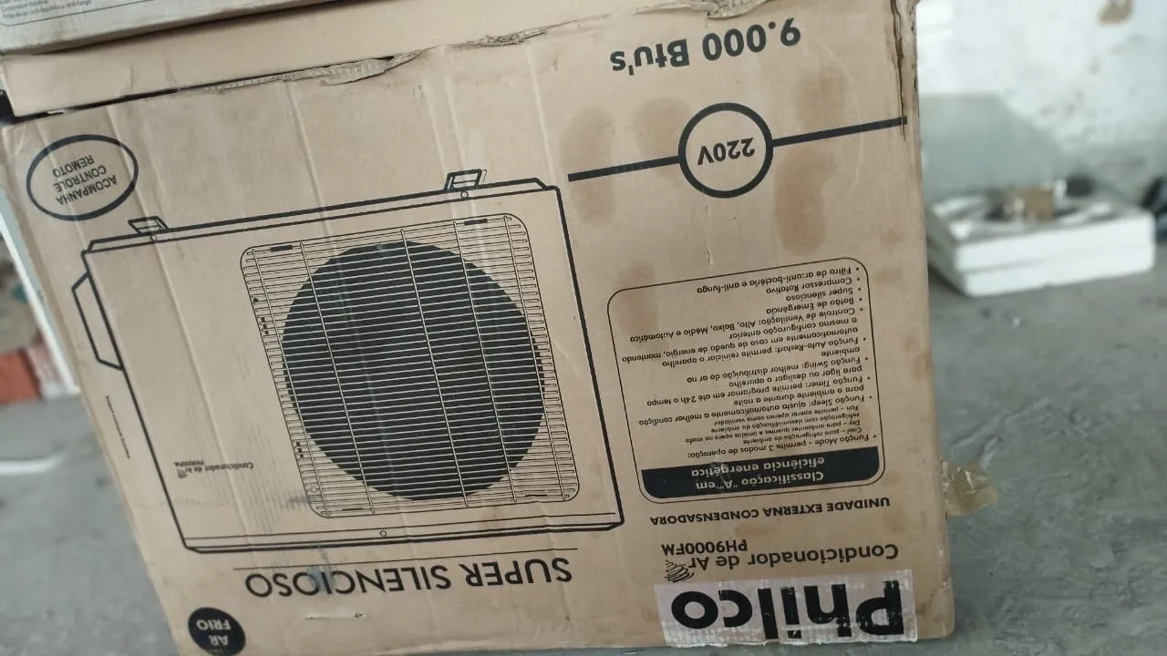Ar Condicionado Philco Super Silencioso 9000 BTUs