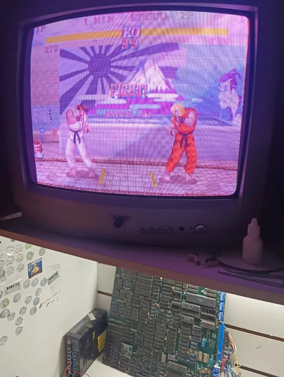 Placa Fliperama Street Fighter 2 Champion edition - Foto 5