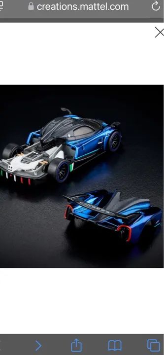 Hot wheels RLC Pagani Huayra R 21, modelo novo na cor azul, último lançamento? - Foto 4