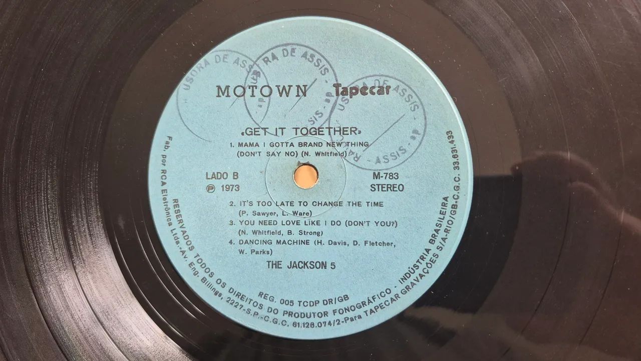 Lp Vinil "Get It Together" - The Jackson 5 - Foto 3