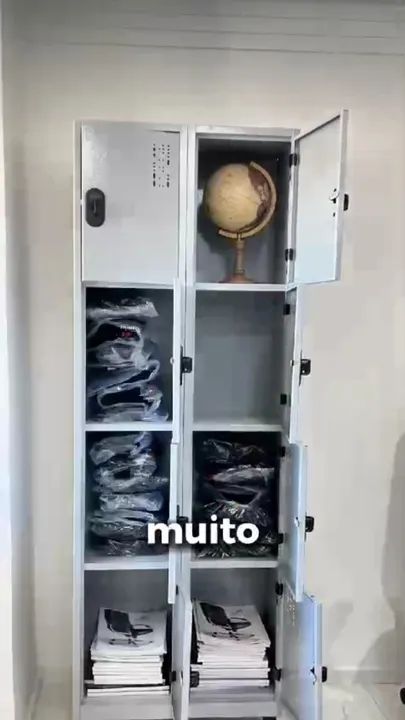 ARMARIO DE VESTIARIO EM AÇO E COM ACENTERACO ITAPUA * NOVOS SO  - Foto 5