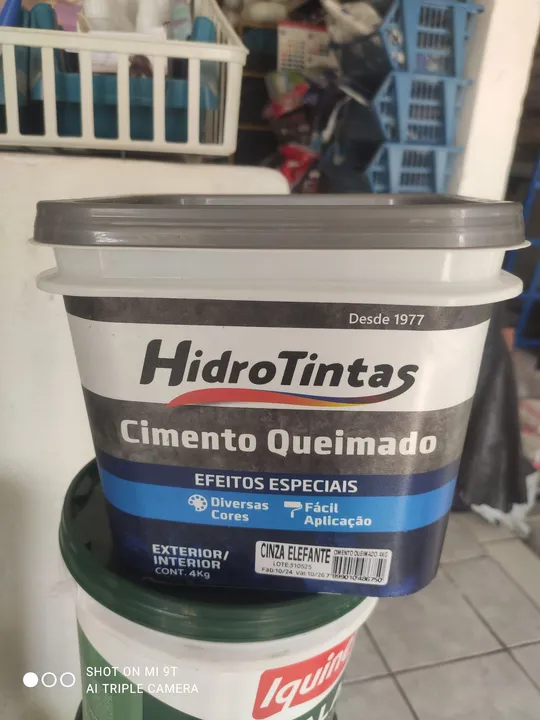 Tinta Cimento Queimado 4kg - HidroTintas