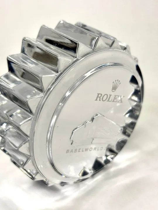 Coroa Decorativa Rolex de Cristal - Baselworld 2013. - Foto 2