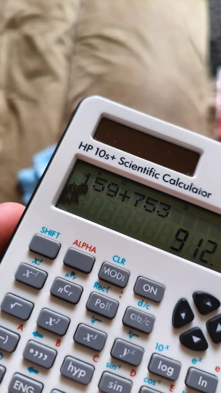 (Leia) Calculadora científica HP 10s+