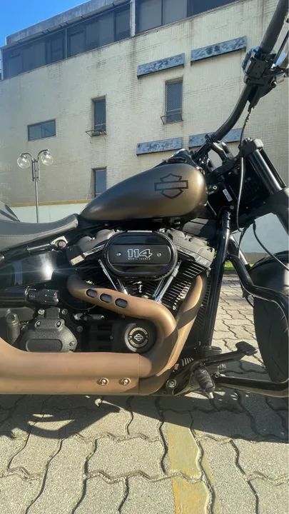 Vendo Fat Bob 114 2020 única dona - Foto 5