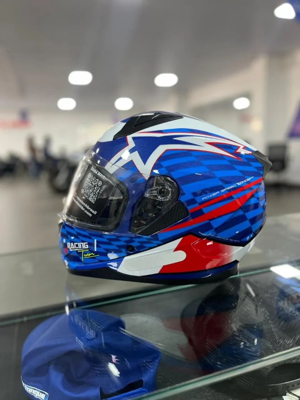 Capacete Race Tech Sector Grid - Foto 4