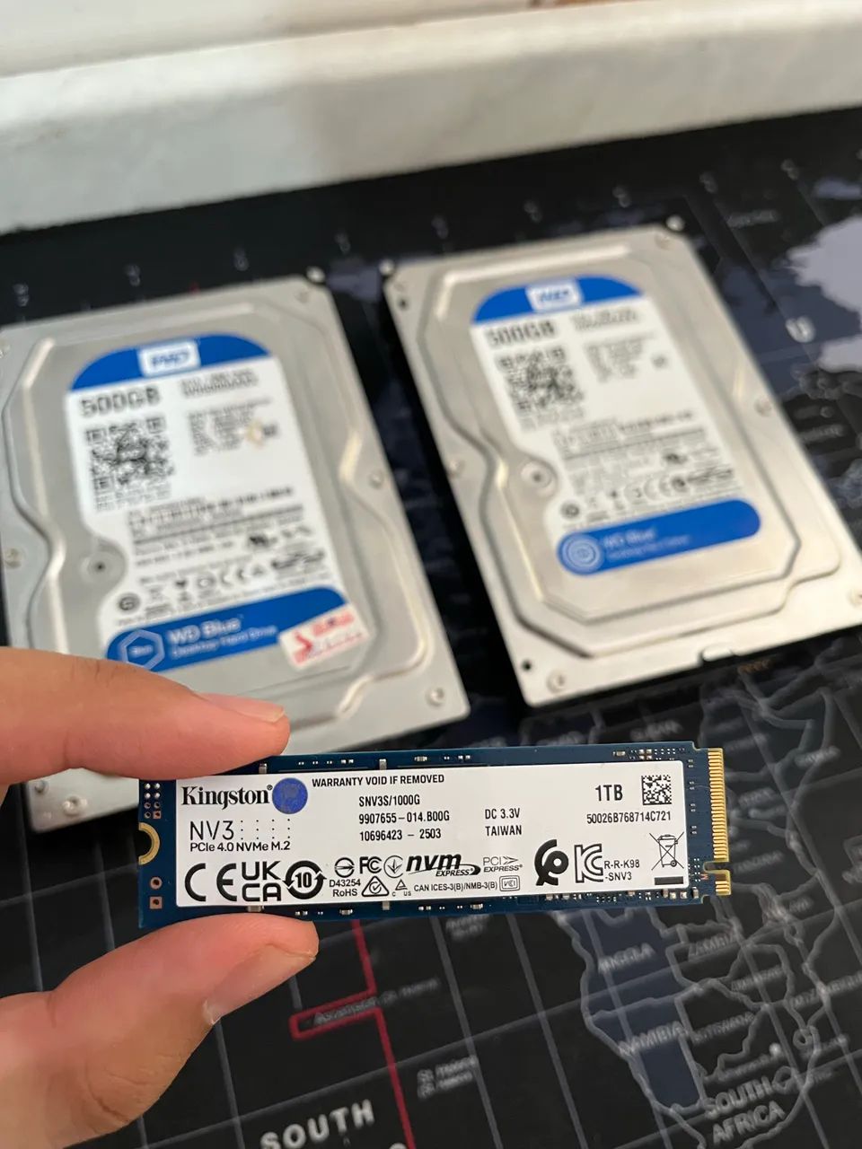 SSD NVMe M.2 NV3 Kingston 1tb ZERADO
