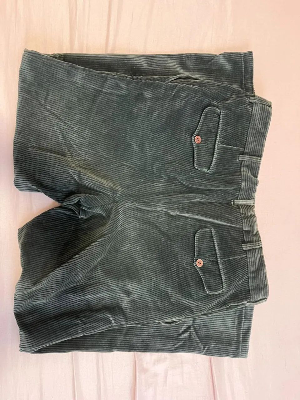 Calça vintage Yves Saint Laurent veludo canelado 38 - Foto 2