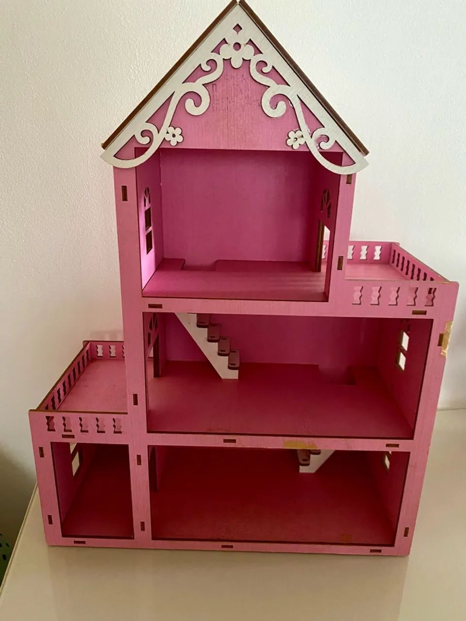 Casinha de boneca MDF - tamanho LOL e Poly
