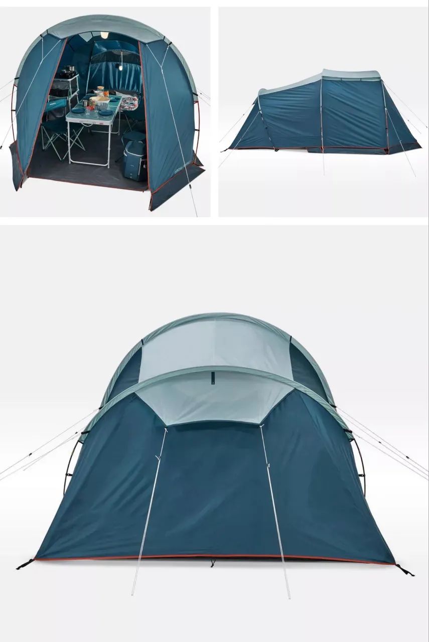 Barraca de Camping Arpenaz 4.1 (Decathlon) - Foto 2