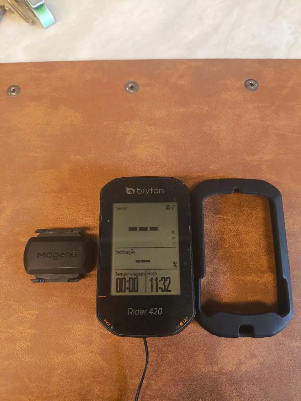 GPS BRYTON RIDER 420 COM MEDIDOR DE CADÊNCIA MANEGE - Acessórios