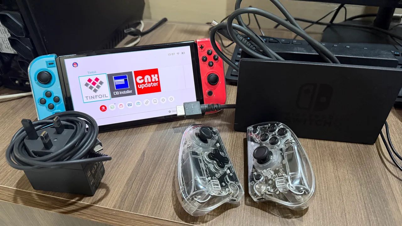Nintendo switch OLED desbloqueado 128GB - Foto 5