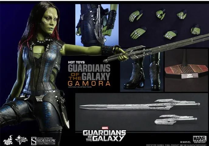 Gamora Hot Toys Mms259 Guardiões Da Galáxia Marvel - Foto 4