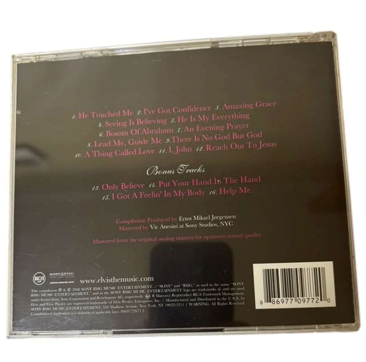 CD Elvis Presley - He Touched Me - Foto 2