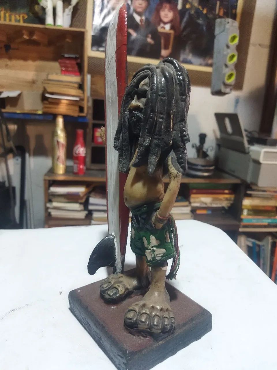 Estatueta Bob Marley em resima - Foto 4