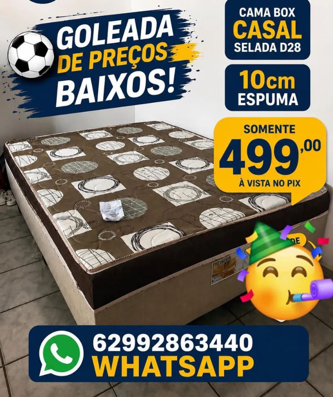 Cama casal box promoção  - Foto 2
