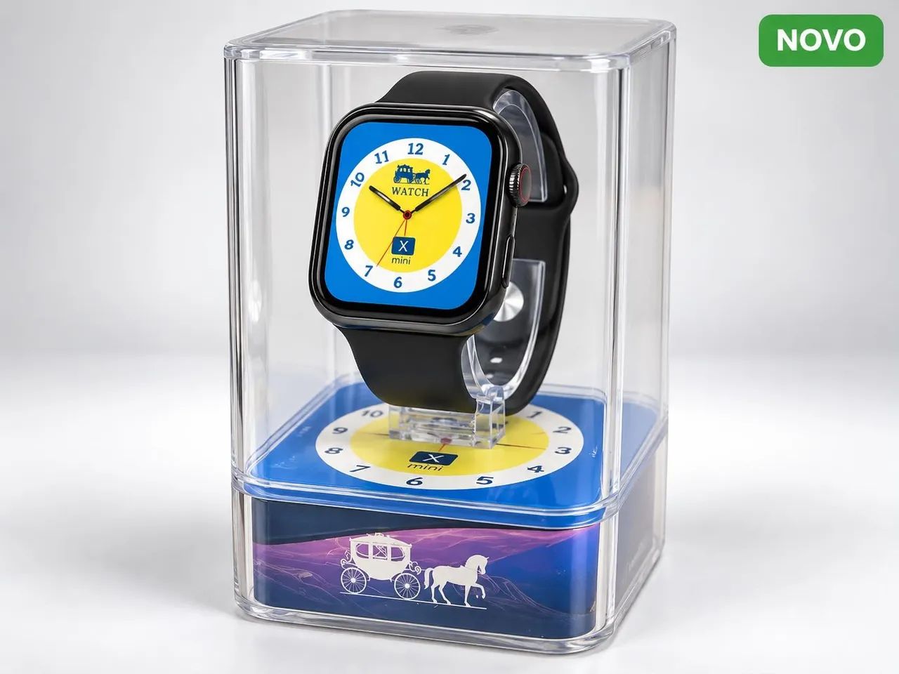 Relógio Smartwatch X Mini Preto