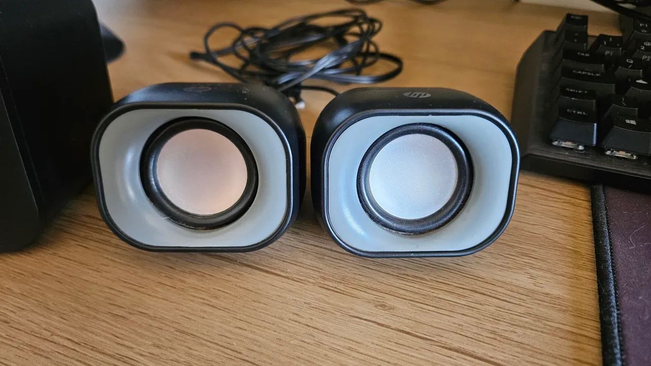 caixa de som HP com subwoofer - Foto 4
