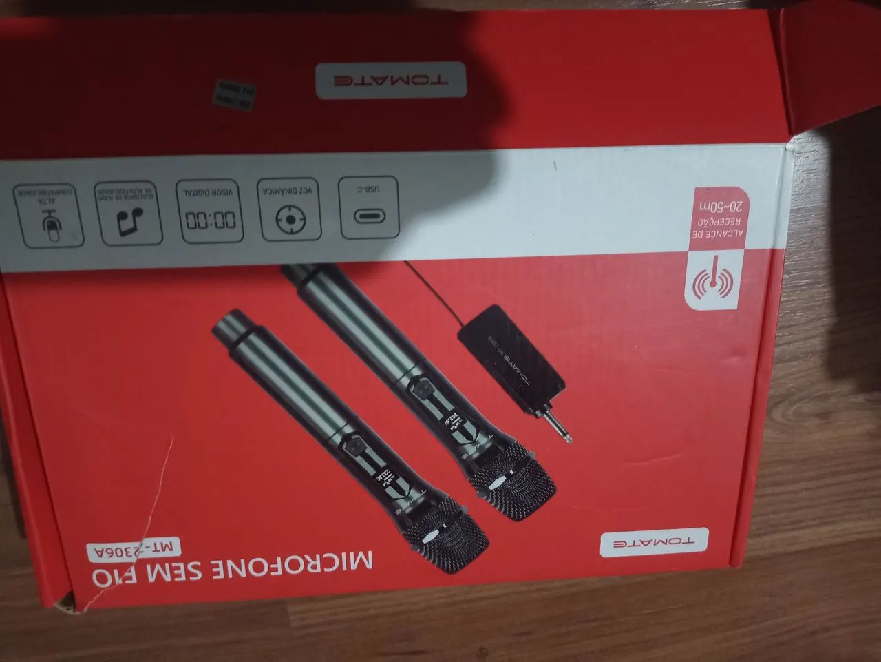 PAR DE MICROFONE SEM FIO NOVINHOS - Foto 3