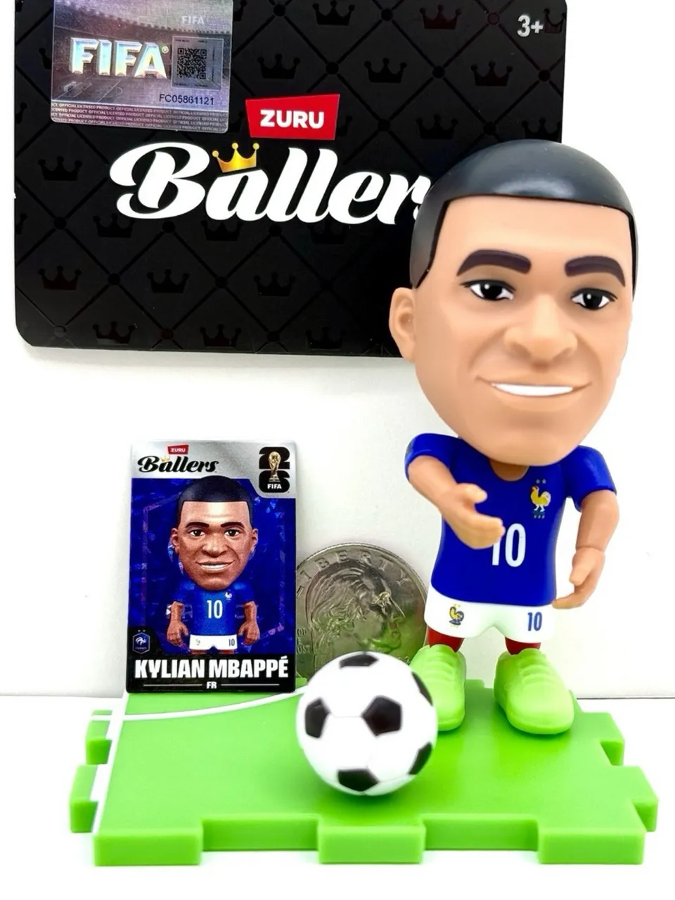 ZURU Ballers Kylian Mbappé フィギュア Zuru Ballers - Mbappe - Brinquedos e Jogos - Coronel Veiga