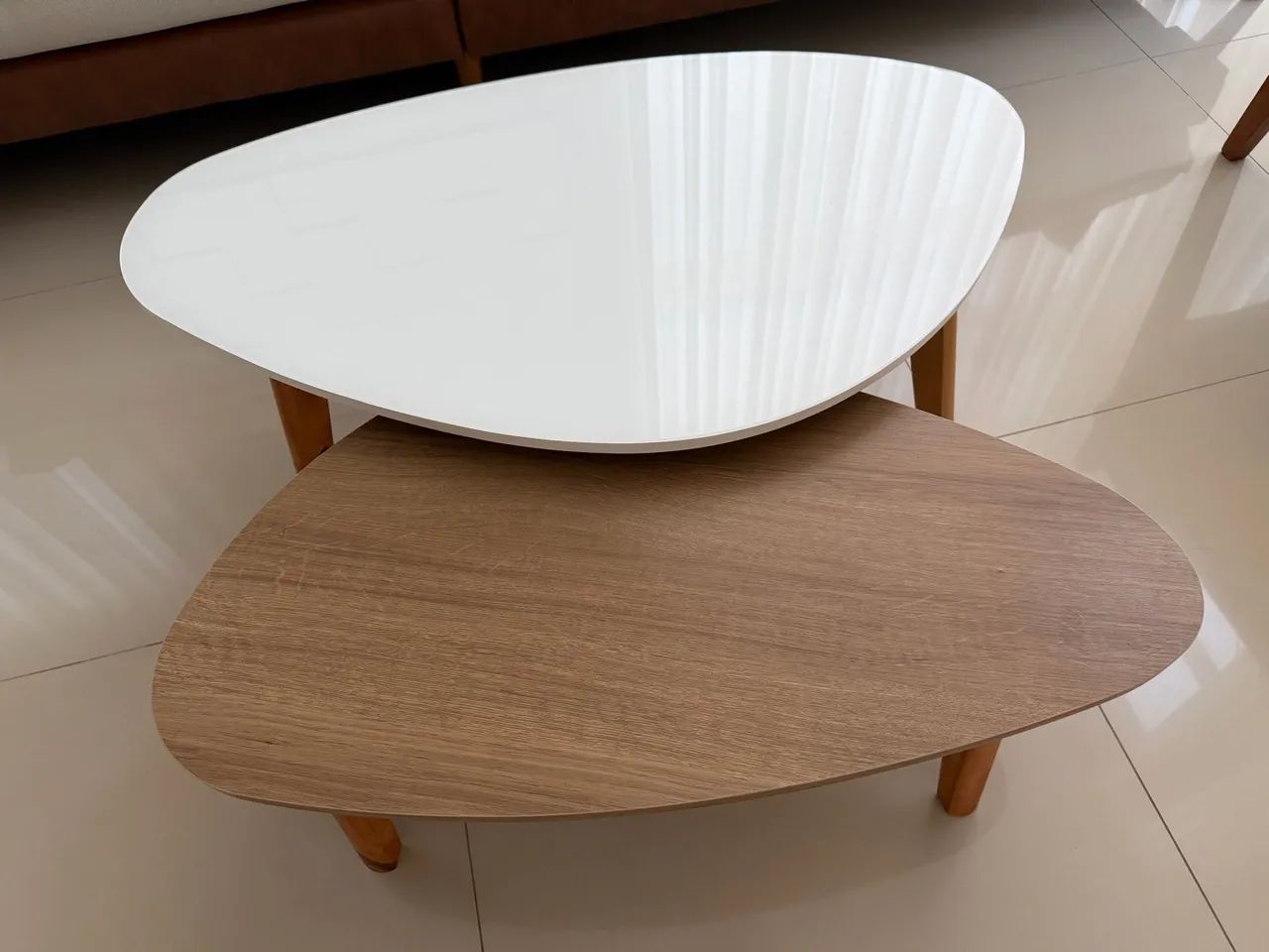 Conjunto de Mesas para Casa - 2 Peças