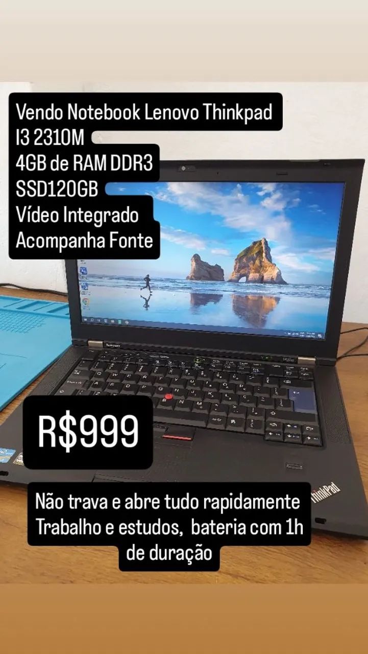 Notebook Lenovo T420Si - Foto 4