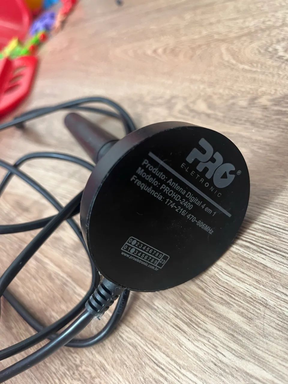 Antena pro eletronic digital