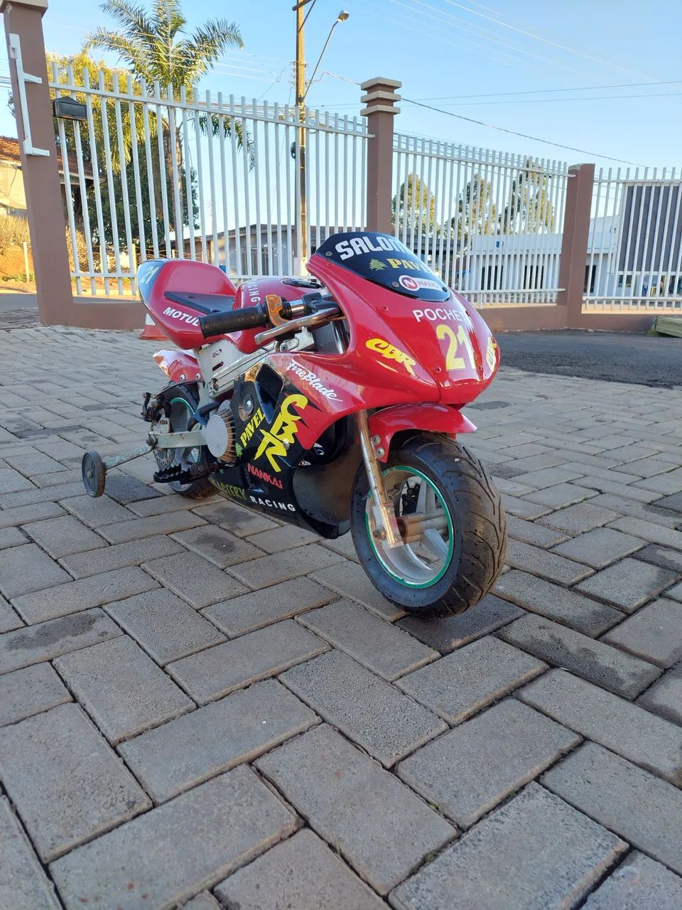 ? Mini Moto a Gasolina - Pocket Bike Estilo GP ?