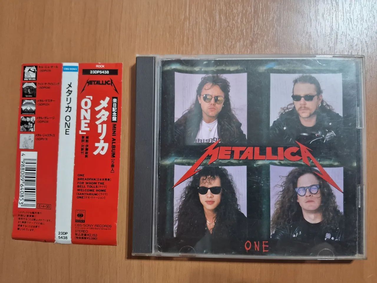 Metallica  - One - edição  japonesa com obi - Fora de catálogo 