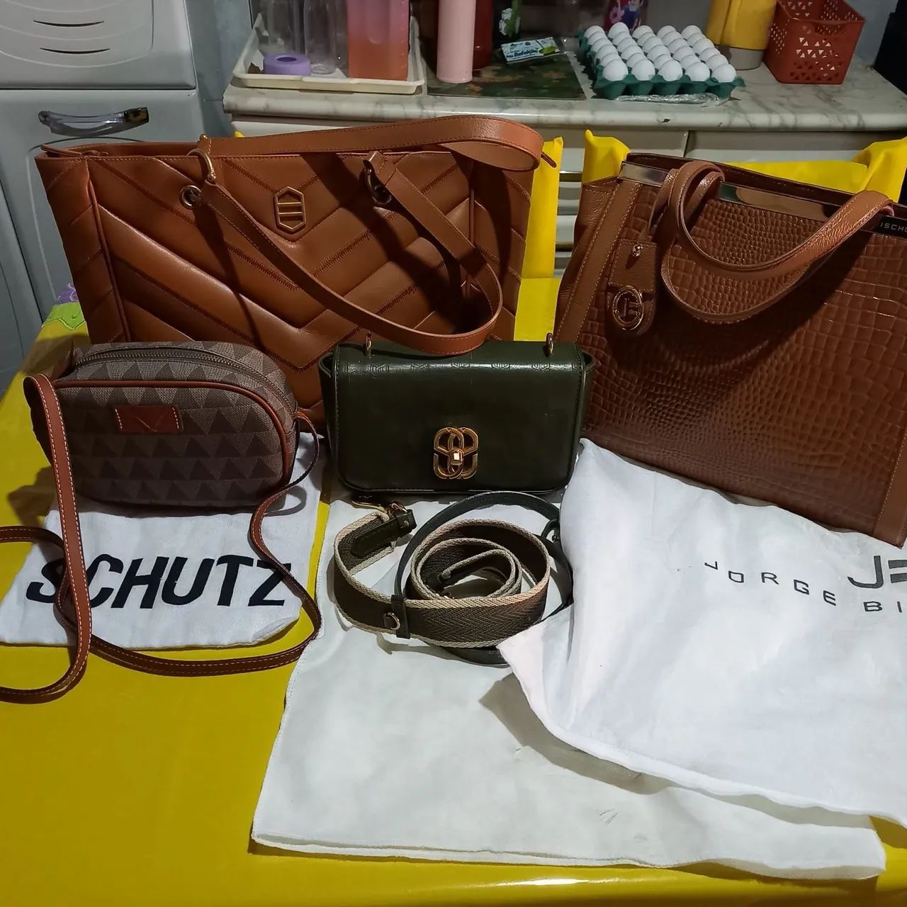 Bolsa de marcas novas e usada  - Foto 5