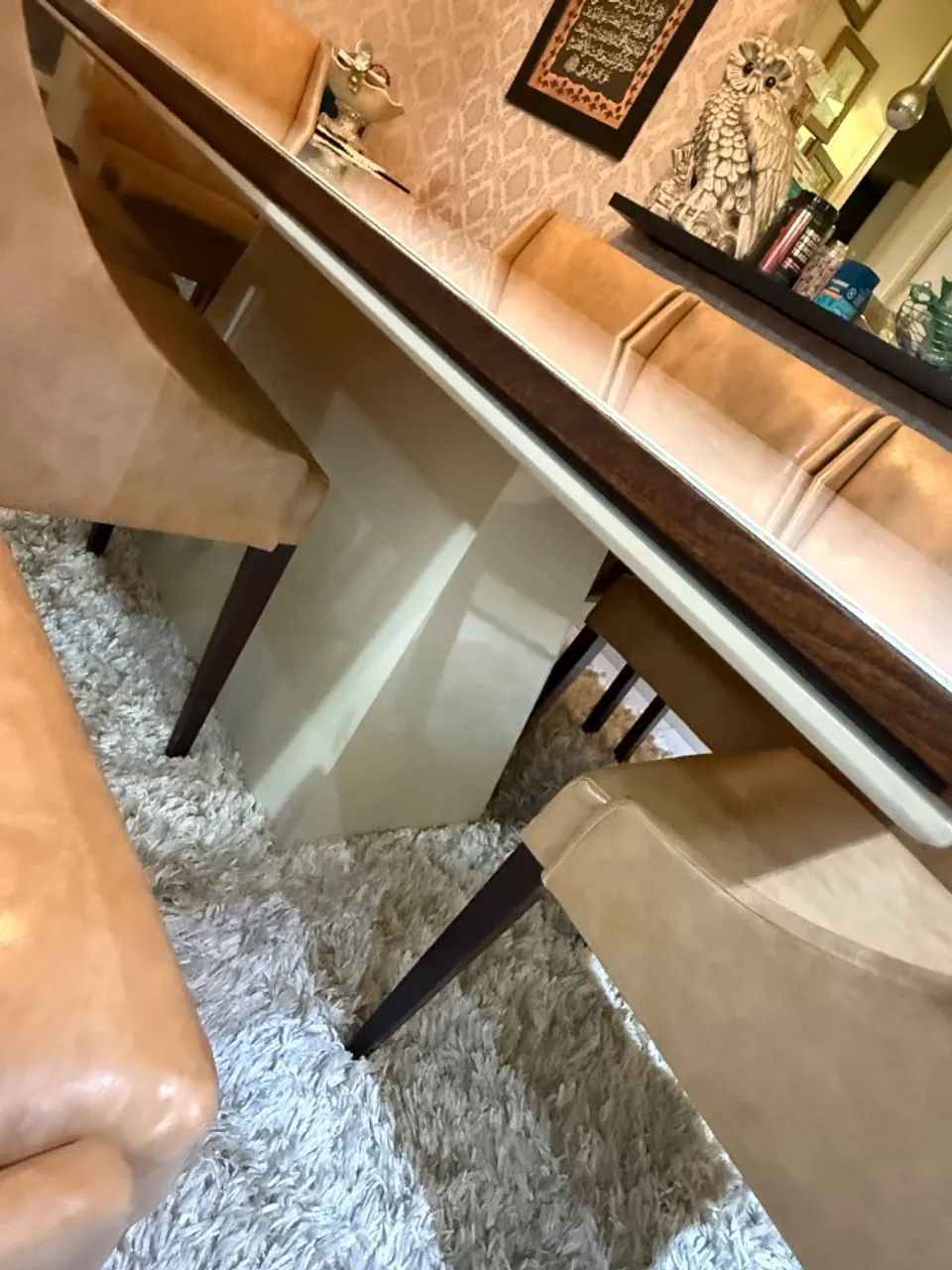Mesa de jantar com 8 cadeiras - Foto 2