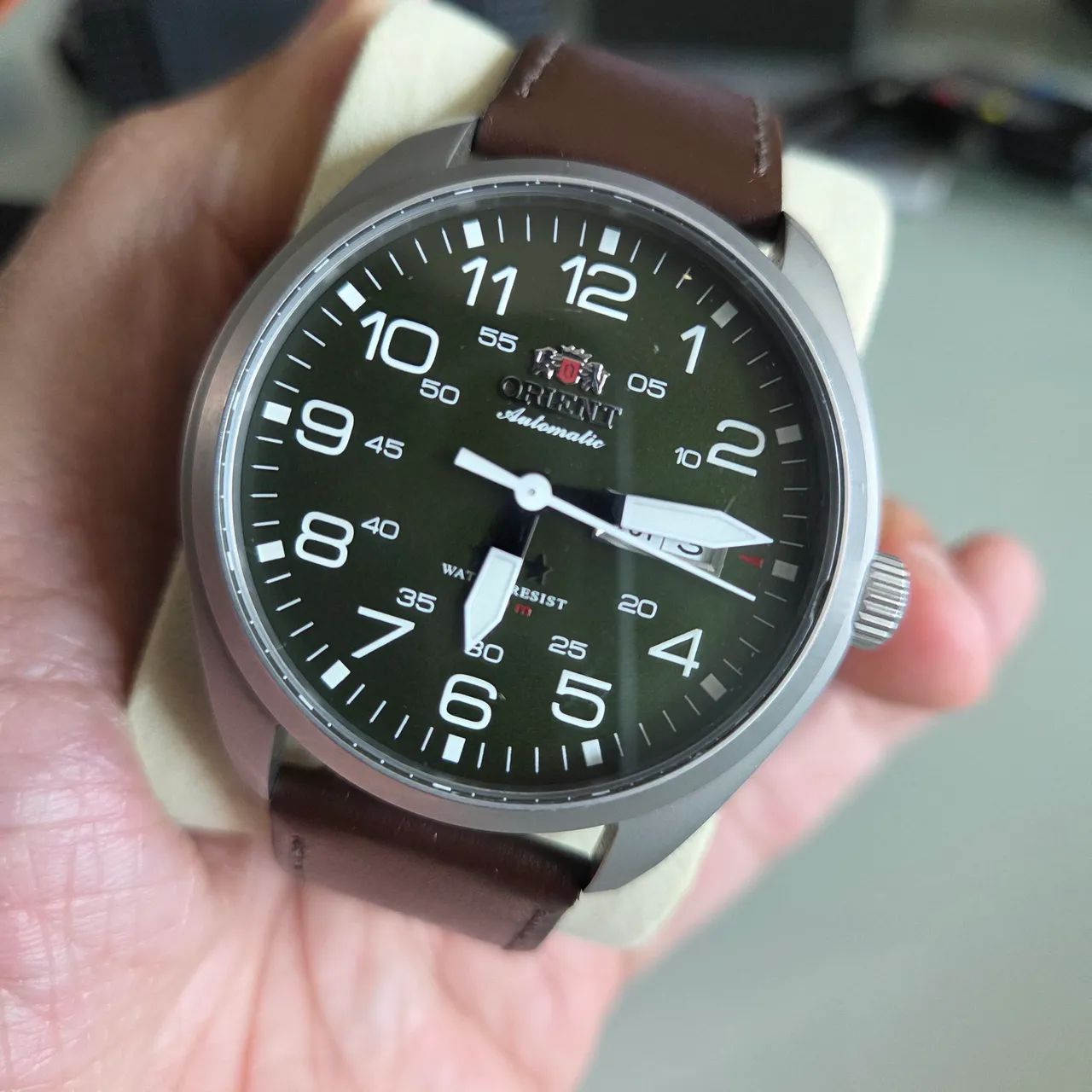 Relógio Orient Automático 3 Estrelas Militar