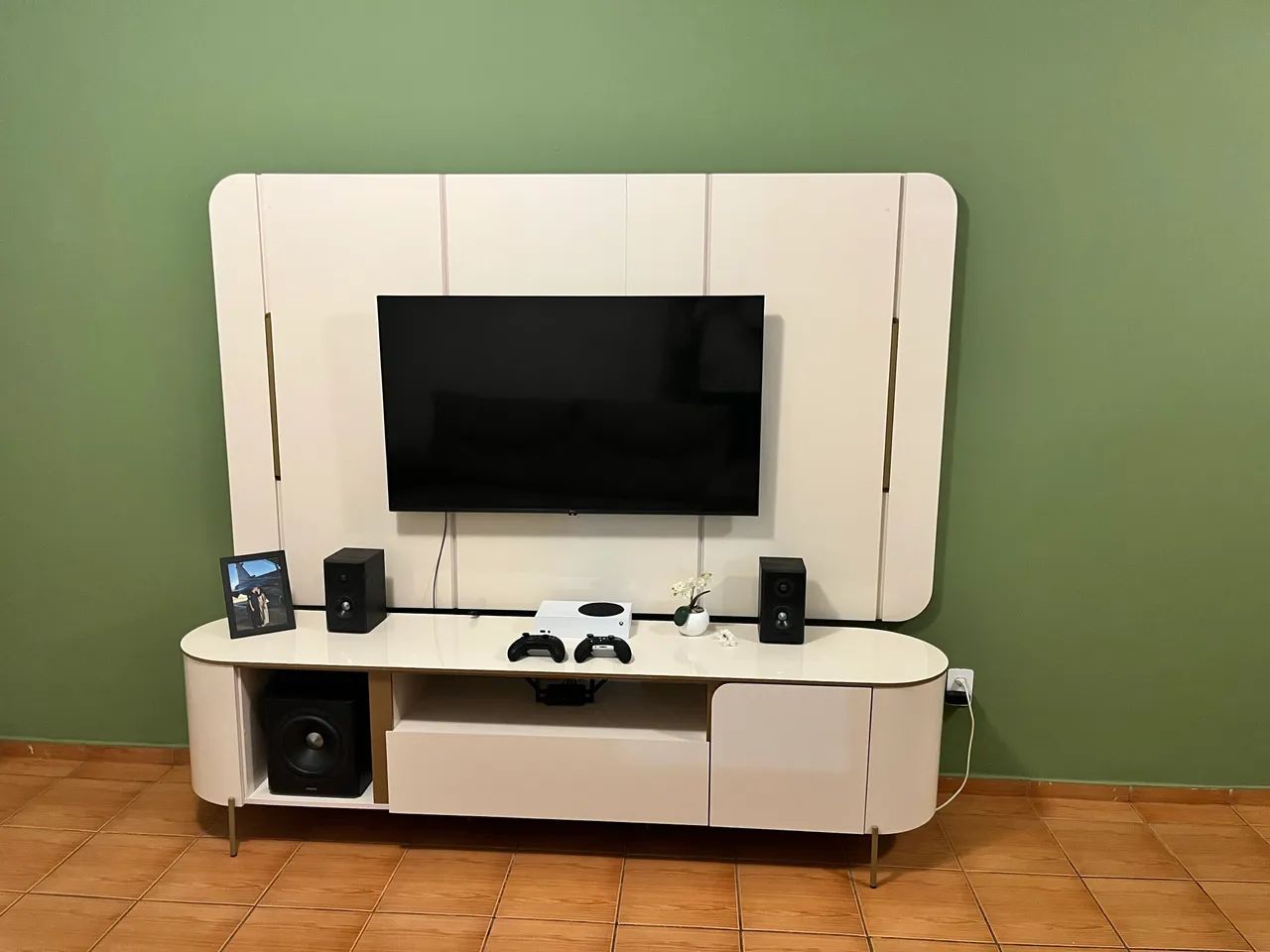 Rack + Painel MDF LED Anapolis - Foto 2