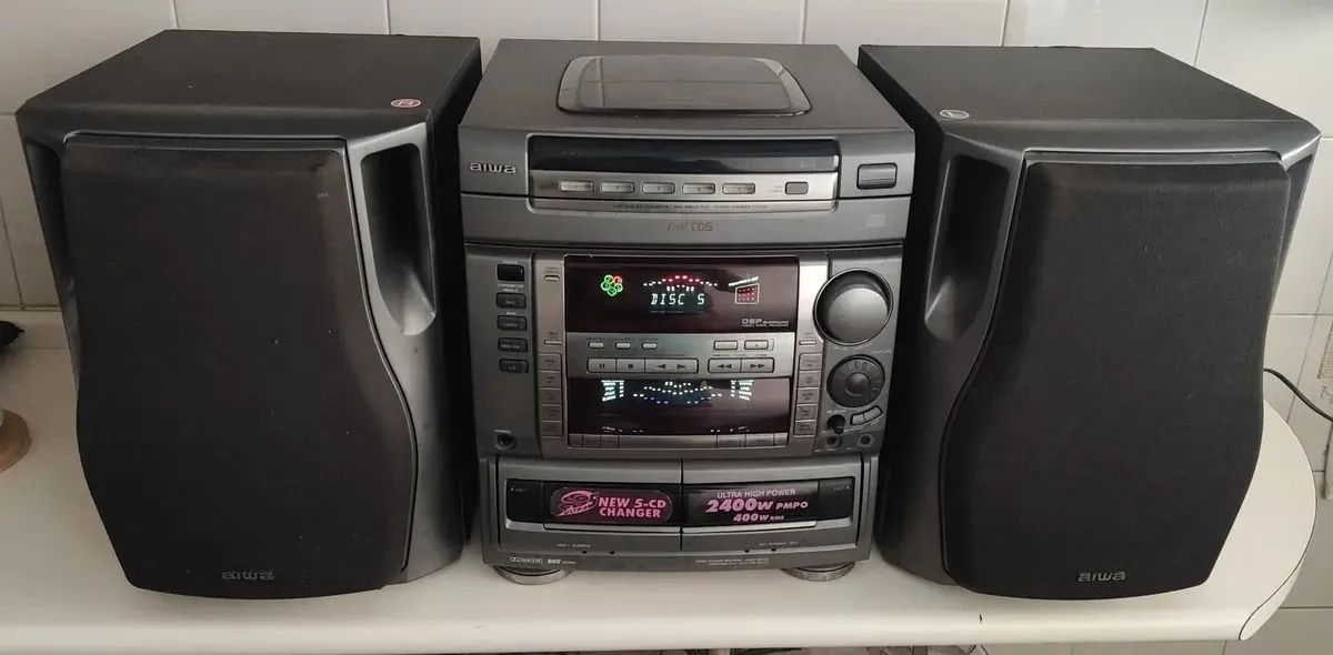 Mini System Aiwa Nsx F12 - Aparelhos de Som - Boa Vista, Belo