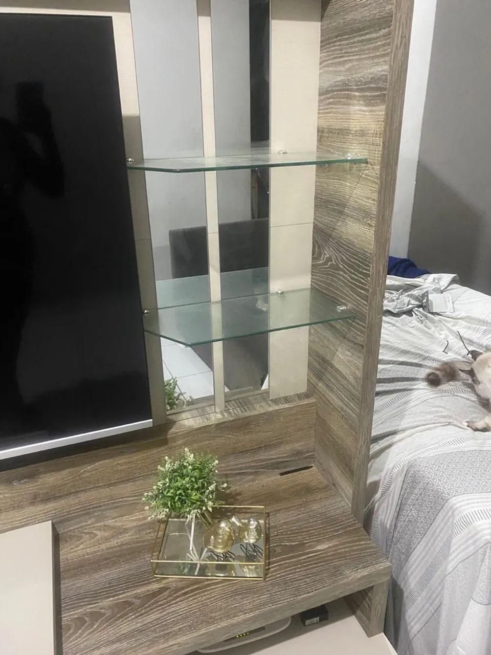 Home em MDF para TV até 60 polegadas  - Foto 3
