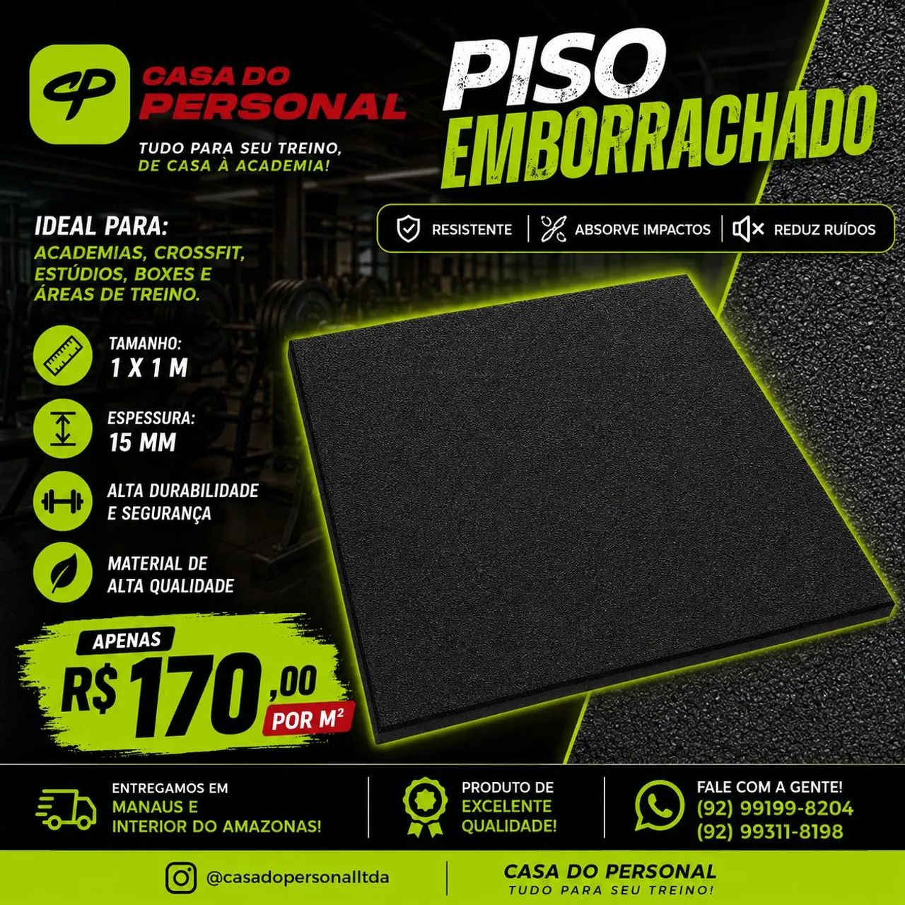 Piso Emborrachado 